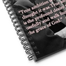 Walk Humbly, Live Usefully Bill W. Spiral Notebook Walk Humbly, Live Usefully Bill W. Spiral Notebook