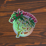 NA Narcotics Anonymous Palms Shiny 3-D Holographic Sticker