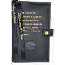 AA Double Book Cover for AA **LARGE Print Big Book & 12 x 12 w/Serenity Prayer & Medallion Slot