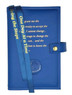 AA Double Book Cover for **POCKET /MINI** AA Big Book & 12 x 12 w/Serenity Prayer & Medallion Slot