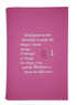 AA Single Book Cover for AA Hardcovers w/Serenity Prayer & Medallion Slot
