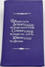 AA Single Book Cover for **POCKET /MINI**AA Big Book, 12 & 12 or 24 Hours a Day w/Serenity Prayer