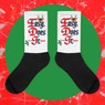 X-Mas Easy Does It Christmas Socks