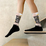 Never Alone Never Again Socks