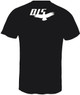 Men's Hashtag Recovery Cotton Black Tee