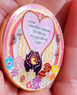 Sponsor "With Heartfelt Thanks" Hand-Drawn Inspirational 12-Step Medallion