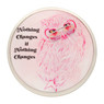 Nothing Changes Wise Owl Inspirational 12-Step Medallion
