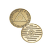 Volcan Crystals Al-Anon Family & Friends Yearly Bronze Coin 1-40 years