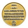 Bronze AA Recovery Step Coins – Individual or Full Set (Steps 1–12)