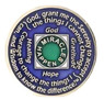 NA Blue Blue Transition Bling Anniversary Medallion Yrs 1-45 Coin Narcotics Anonymous NA Blue Blue Transition Bling Anniversary Medallion Yrs 1-45 Coin Narcotics Anonymous