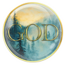 AA Recovery Medallion - GOD - Abandon yourself to God as you understand God