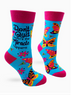 Don't Quit Before the Miracle Happens Women's Crew Socks