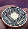 Exclusive New NA Black Clean Time Yearly Medallion Yrs 1-10