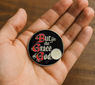 But For the Grace of God Sobriety Coin – AA Slogan with Serenity Prayer