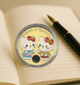 Hello Kitty-Style Friends in Recovery AA Coin