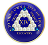 Blue AA Chip with Pearls and Sapphire Crystals