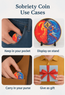 Phoenix & Angel NA Recovery Coin – Sobriety Year Medallion