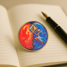 Phoenix & Angel NA Recovery Coin – Sobriety Year Medallion
