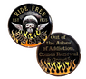 Ride Free Flame AA Coin