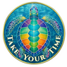 Slow Down, Take Your Time" Medallion