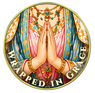 Be Love, Be Forgiveness, Be Compassion, Wrapped in Grace Medallion