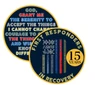First Responder Recovery Token – Police, Fire, EMS, Military Sobriety Coin