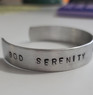 PERSONAL TOUCH Aluminum Metal Cuff Bracelet 