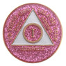 Alcoholics Anonymous Medallion Coin for those celebrating recovery anniversaries in AA Alcoholics Anonymous Medallion Coin for those celebrating recovery anniversaries in AA