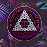 Purple Bling Tri-Plate Medallion with Crystals 1 - 65 years