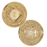 NA Medallion 24k Gold Plated Yrs 1 - 40 Anniversary Coin Narcotics Anonymous NA Medallion 24k Gold Plated Yrs 1 - 40 Anniversary Coin Narcotics Anonymous