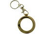 Key Chain: Hinged Medallion Holder Silver or Gold Key Chain: Hinged Medallion Holder Silver or Gold