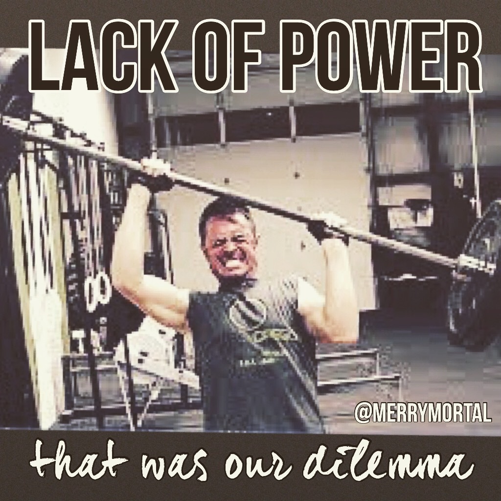lack of power