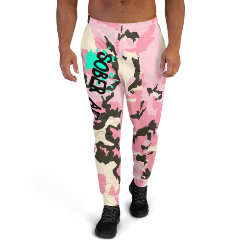 pink camo joggers