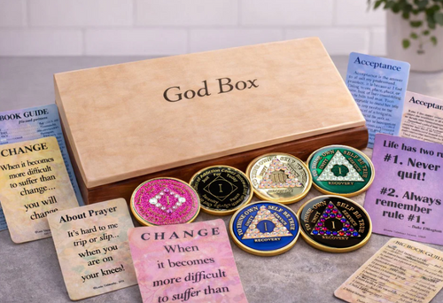 God Box: Handcrafted Two Tone Boxes - Doing It Sober