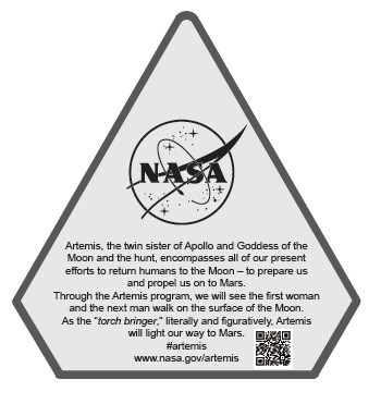 NASA Artemis Logo - 3 Inch Sticker