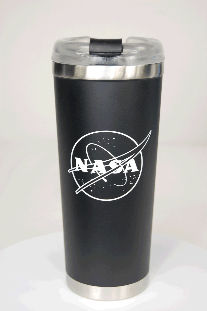 NASA 'WORM Silicone Tumbler - Black