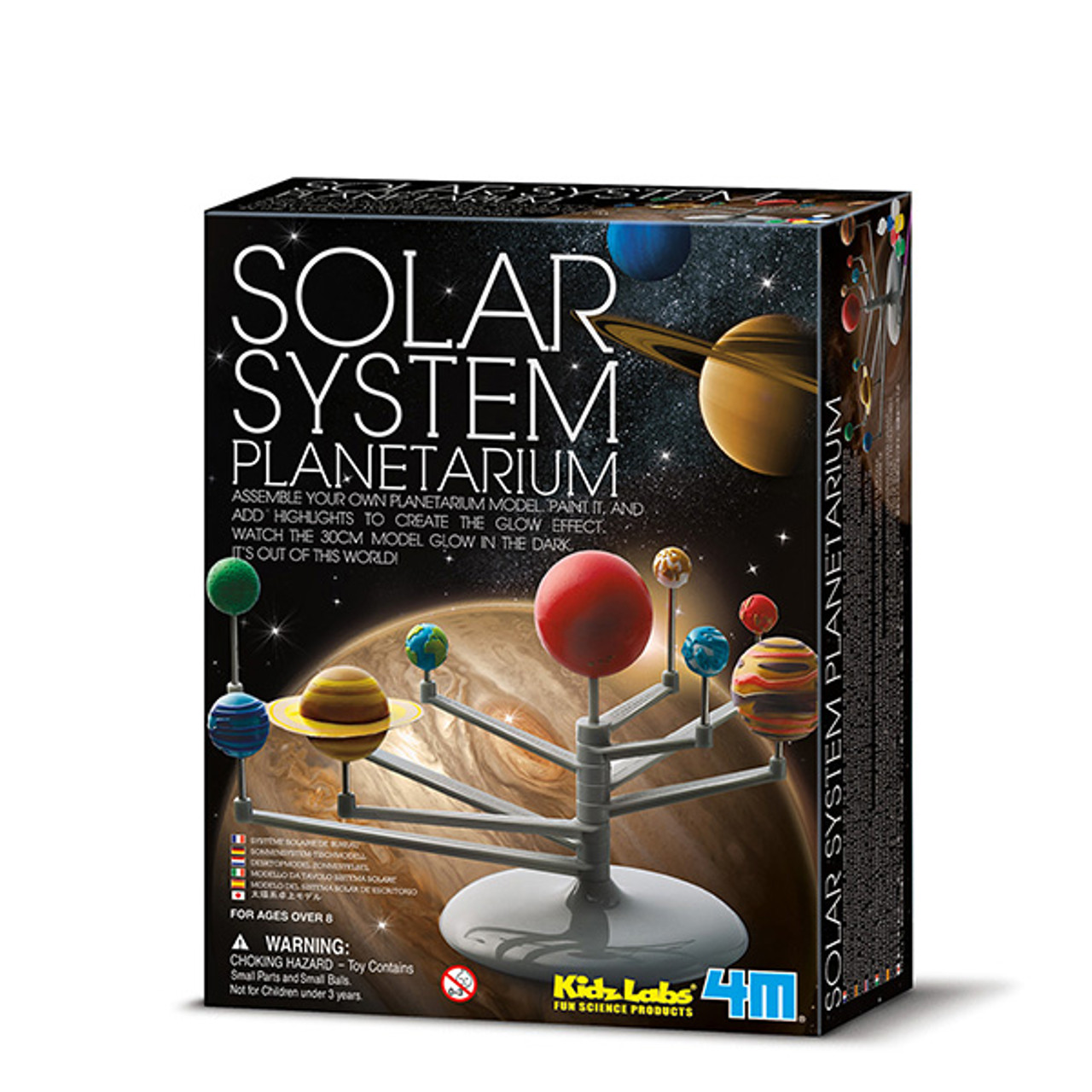 solar system model in a box