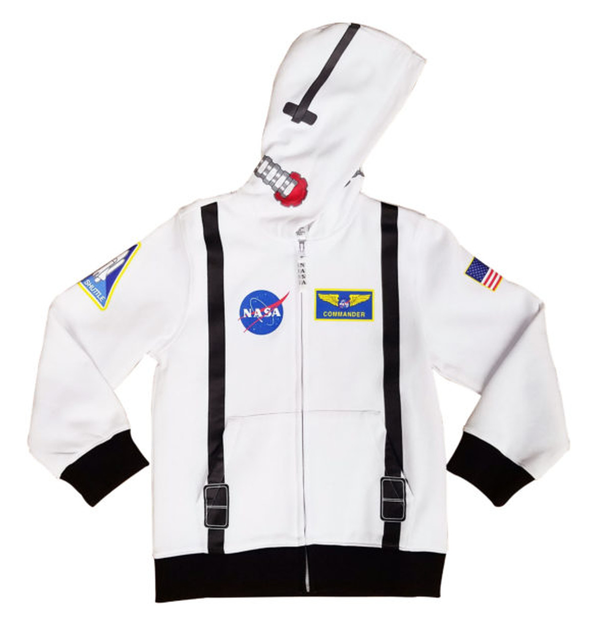 Nasa hot sale hoodie zip