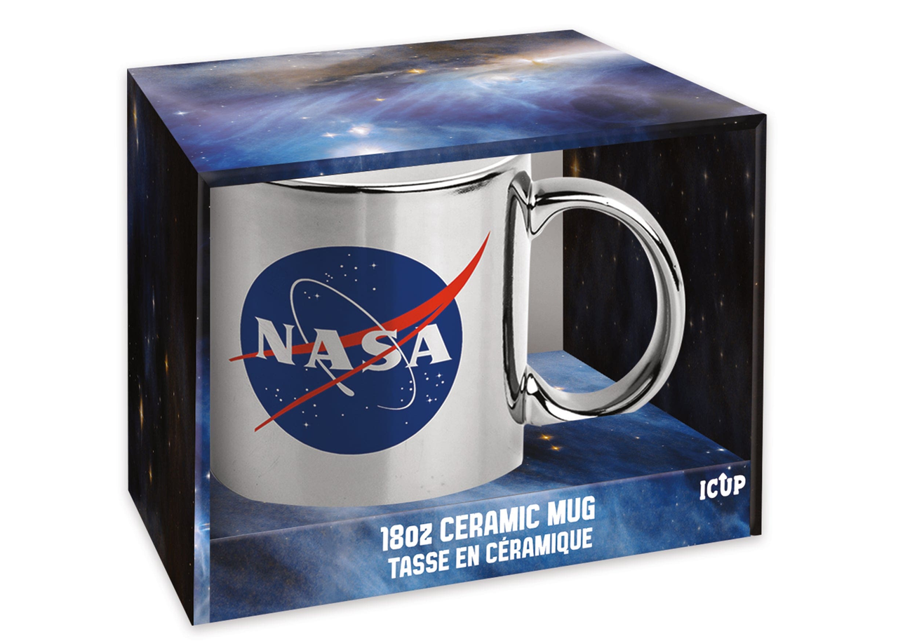 NASA Logo - Metallic Ceramic Mug