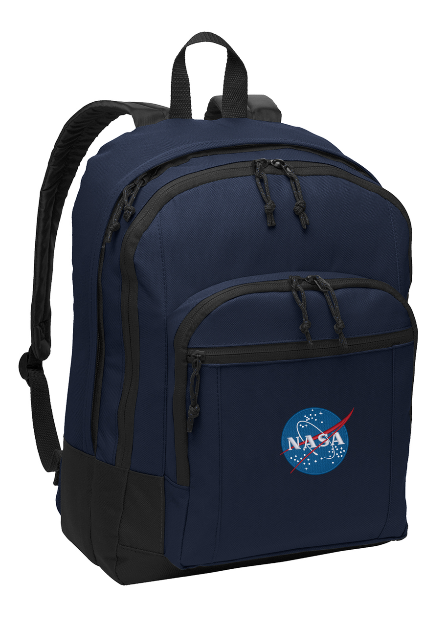 NASA Logos Backpack リュック オフィシャル NASA Logo - Port Authority® Basic Backpack