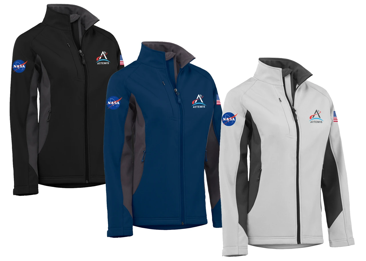 NASA Artemis Mission Soft Shell Jacket (Ladies)