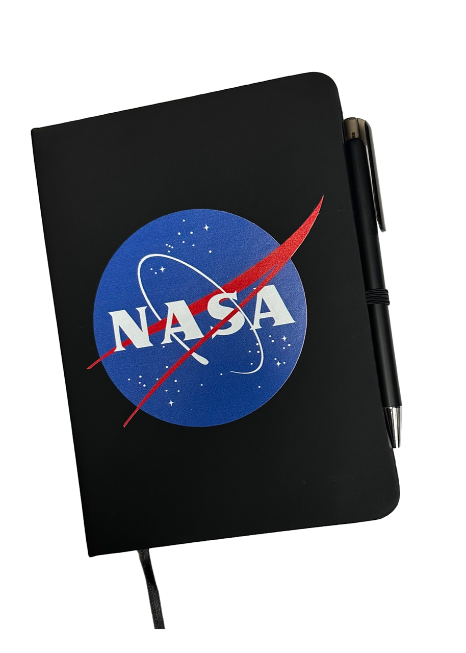 NASA Meatball Logo Afton Notebook and Pen - Main Image