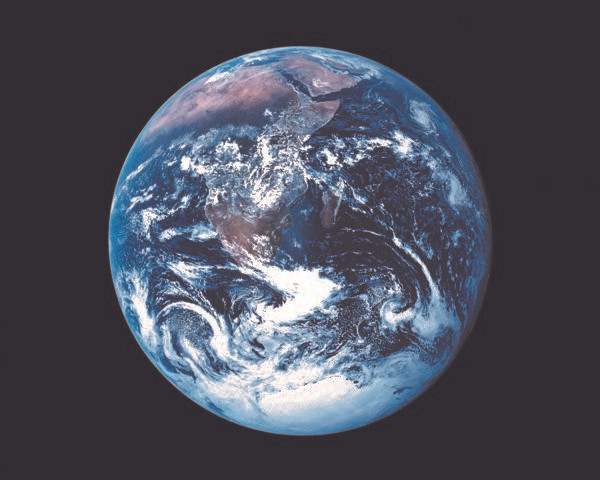 Full Earth Poster (F-2105) - NASA Gear