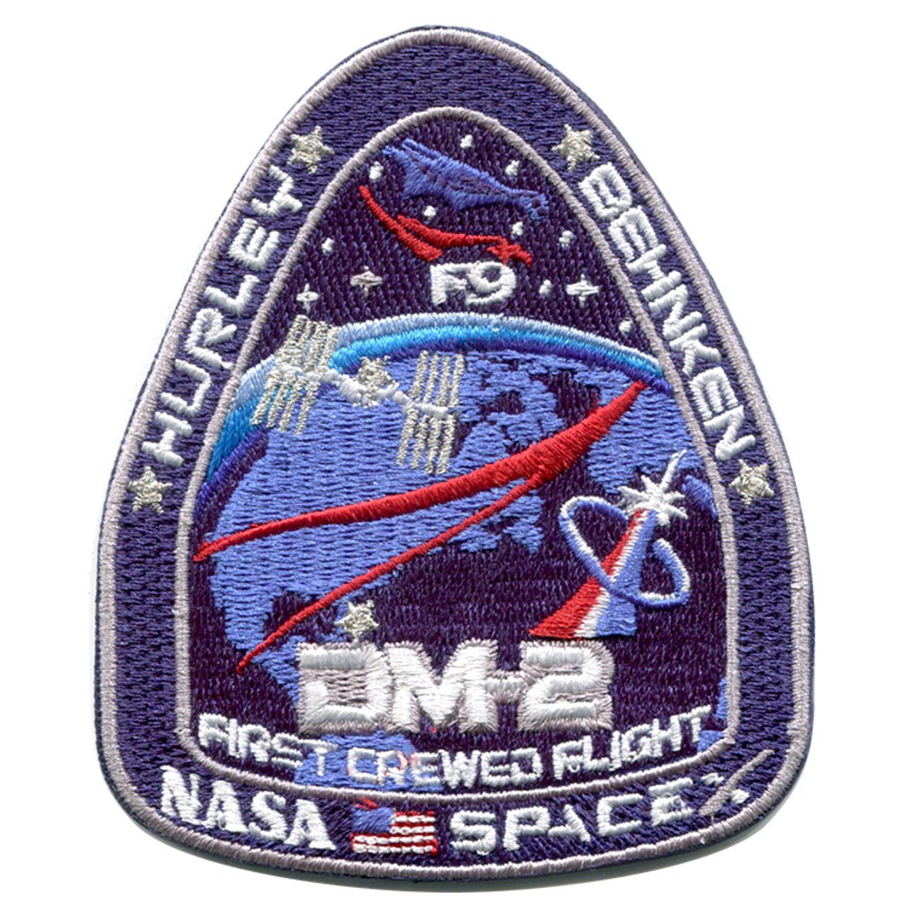 NASA Mission Operations Team Orbital Flight Test 2 Mission Patch from AB  Emblem