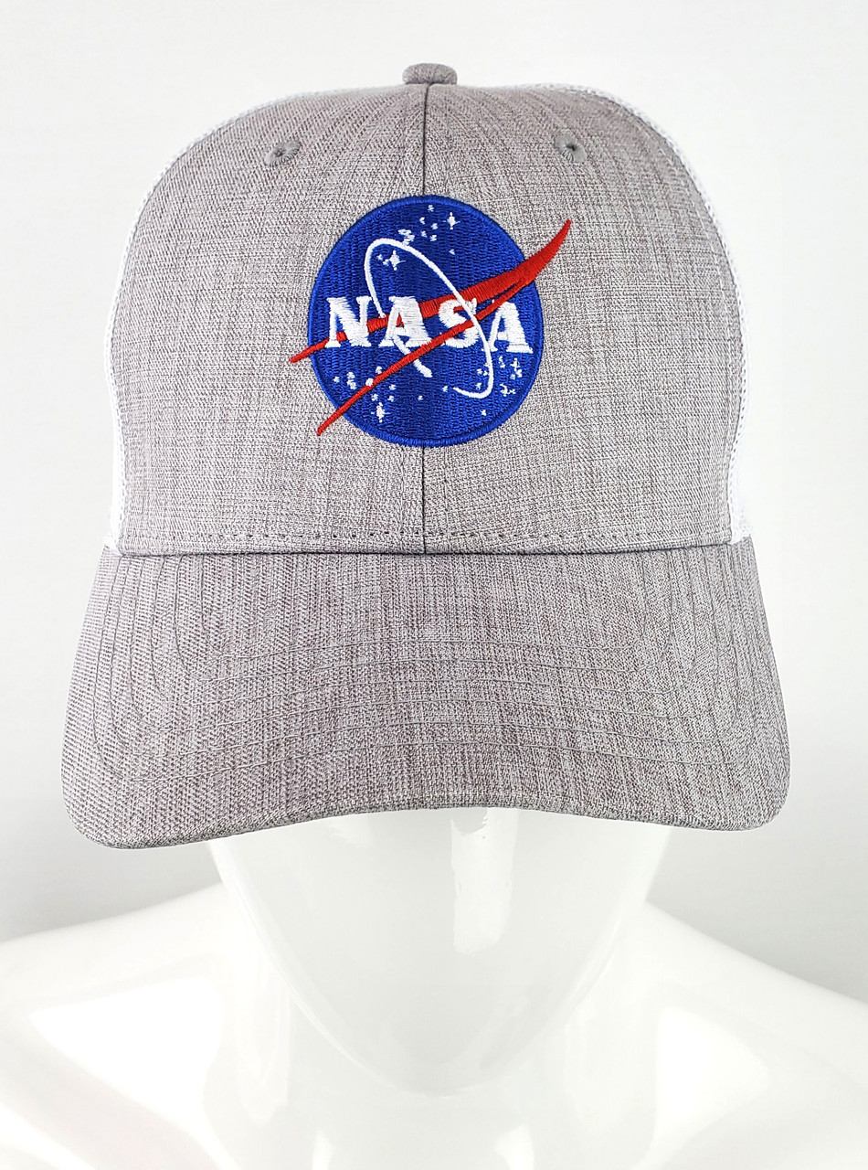 NASA Meatball Logo - Heather Grey 