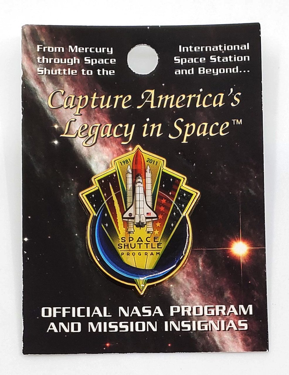 PROGRAMA NASA MERCURY 10 YOUNG-COLLINS PARCHE BORDADO 7,5 cm (USA P-20)