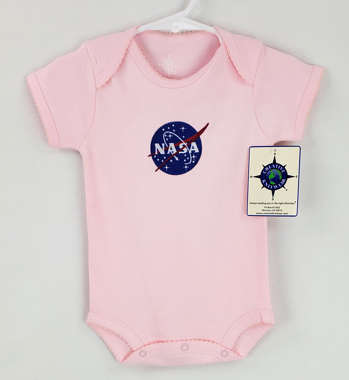 NASA Meatball Logo Baby Bodysuit Onesie