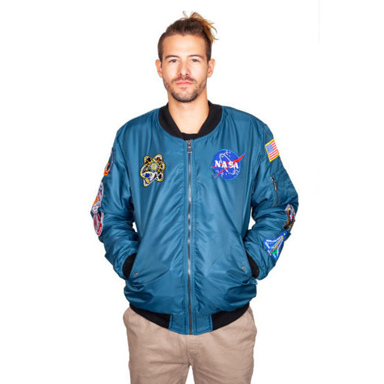 Space Shuttle Patch - Adult Bomber Jacket