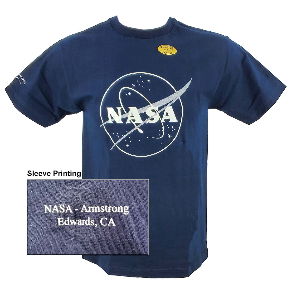 NASA Meatball Logo - Armstrong Glow in 