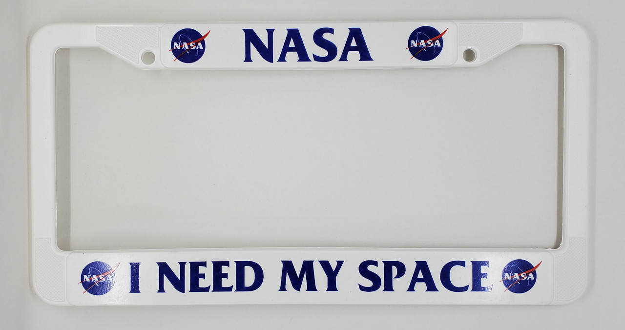 NASA ARC License Plate Frame